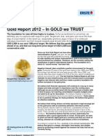 Special Report Gold 2012