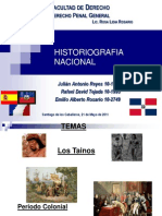 HistorioGrafia Nacional Dominicana