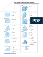 Areas y Volumenes de Figuras PDF
