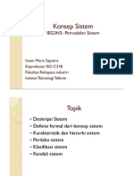 Konsep Sistem 