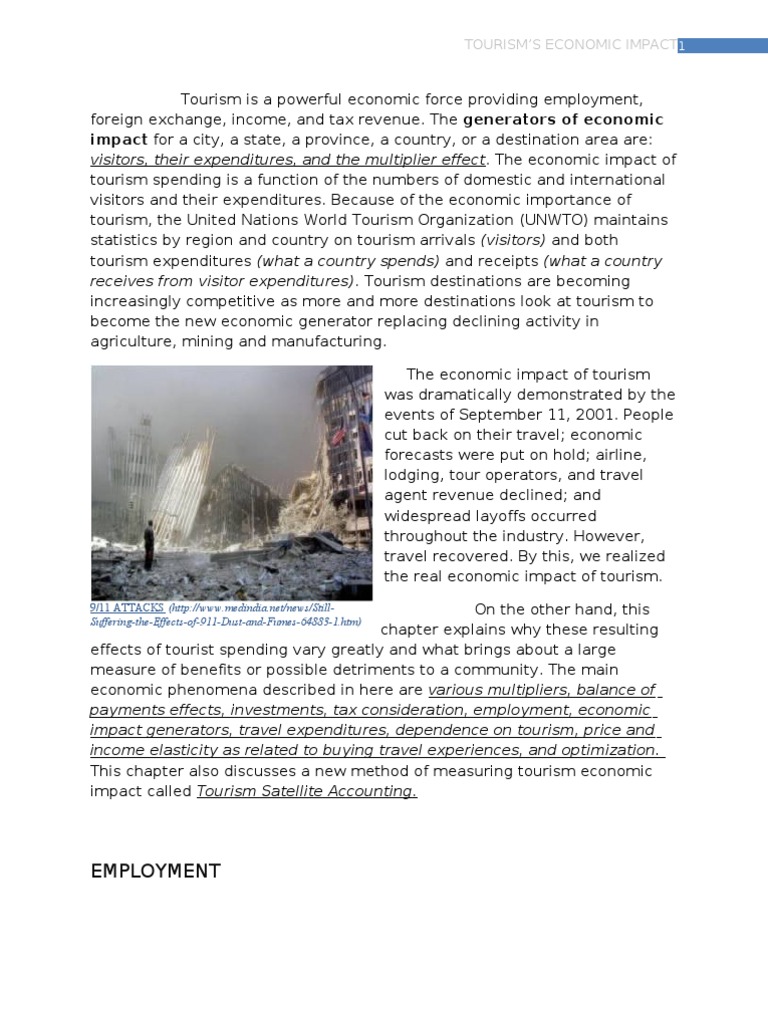 Economic Impact of Tourism in the Philippines | PDF | Price Elasticity ...