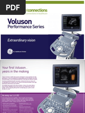 Voluson P8 Brochure Pdf Medical Ultrasound Medical Imaging
