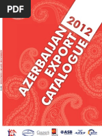 Azerbaijan Export Catalogue 2012
