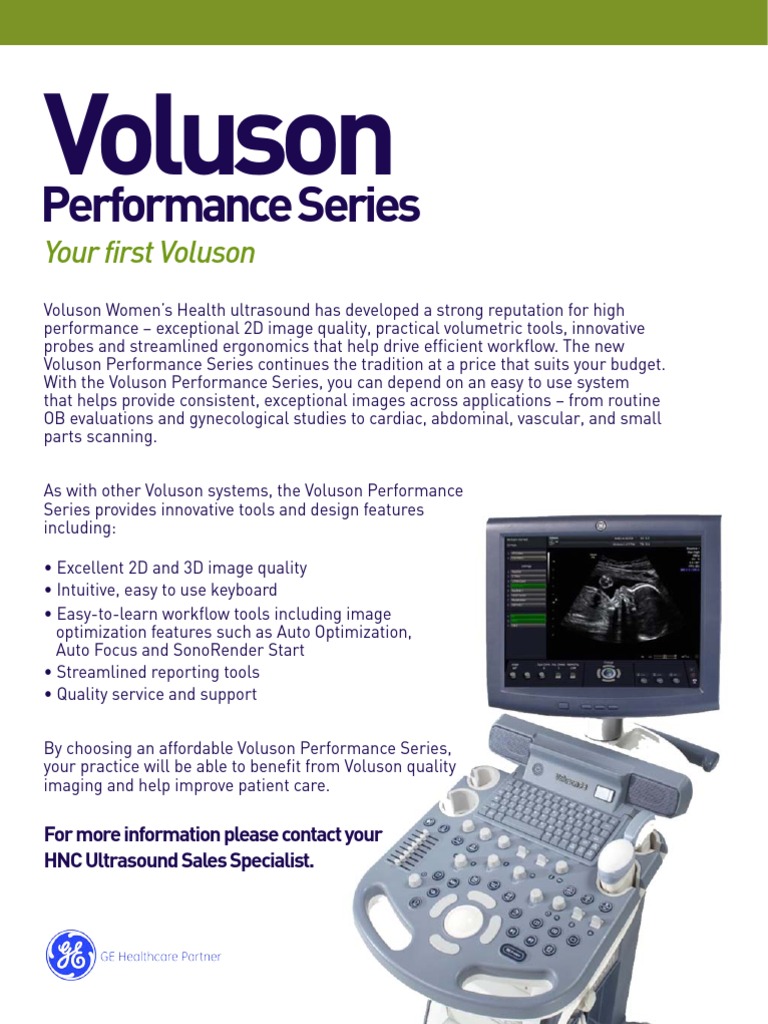 Voluson P8 Flyer PDF