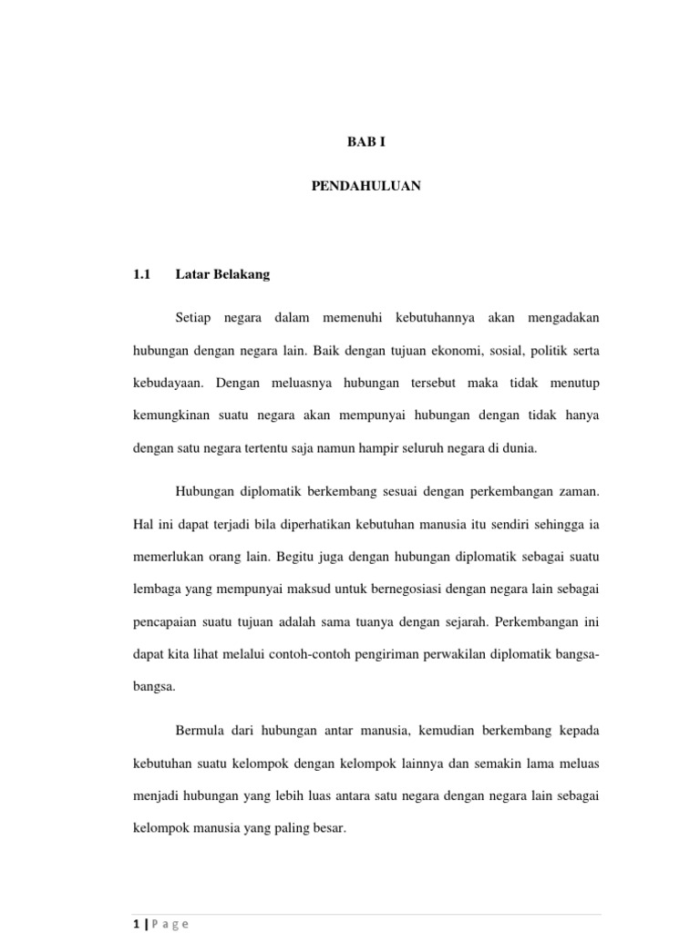 Sejarah dan Perkembangan Hukum Diplomatik