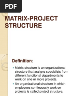 Matrix Structure