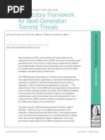 Download A Statutory Framework for Next-Generation Terrorist Threats by Hoover Institution SN127191153 doc pdf