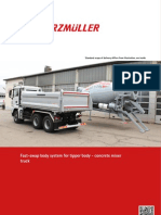 Fast-Swap Body System For Tipper Body - Concrete Mixer Truck