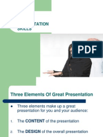 Presentation Skills 