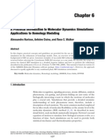 A Practical Introduction to Molecular Dynamics Simulations Applications to Homology Modeling