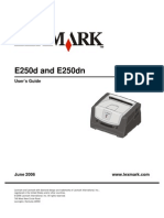 Impressora - Lexmark-e 250 Dn