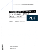 FIDIC Conditions of Contract For D B Turnkey 20 11 09 PDF