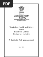 Workplace Health and Safety in Fast Food Cafe and Restaurant Industry