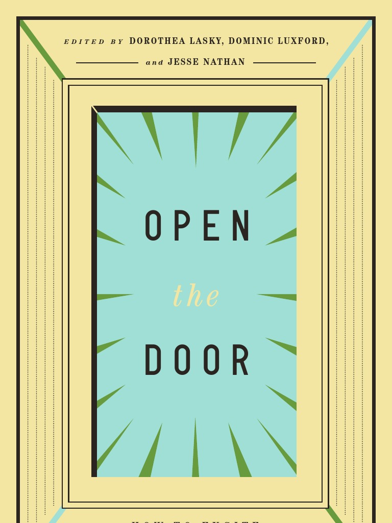 Open The Door | PDF | Poetry | Teachers