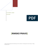  Rimsko Pravo Zapiski