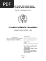 Efusão pericárdica