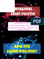 Mengenal Sains Politik