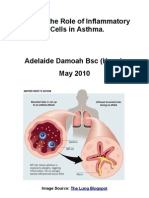 Discuss The Role of Inflammatory Cells in Asthma