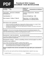 Assessment Task Notification Year 10 Ist Task 1