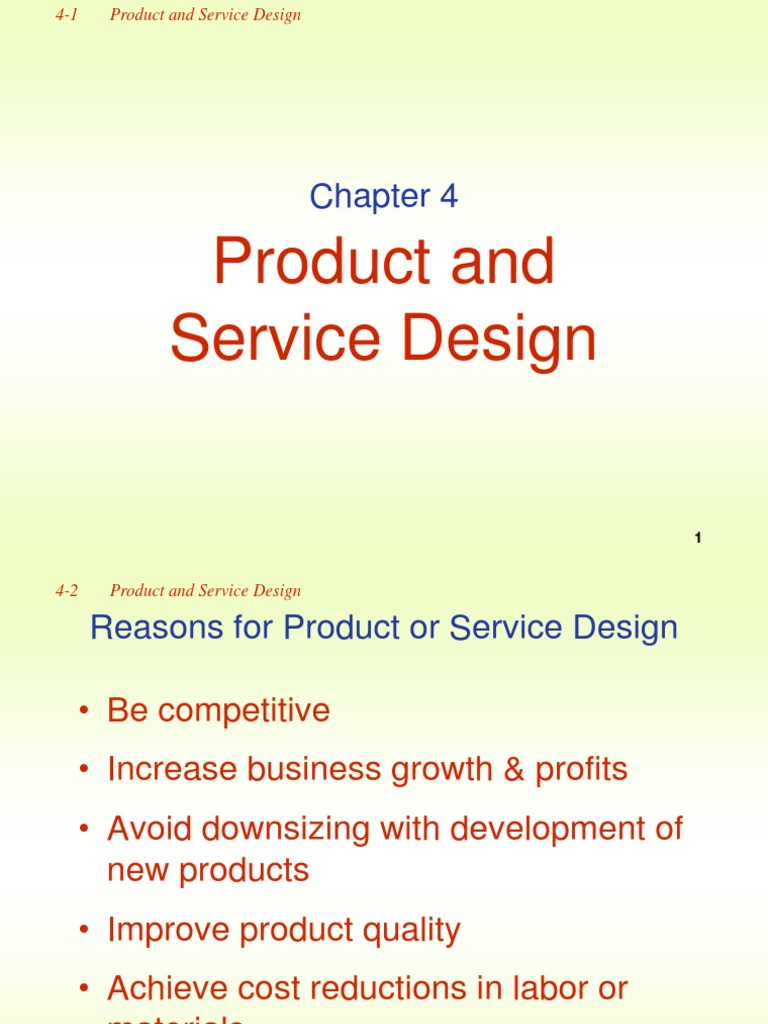 Product and Service Design | PDF | Computer Aided Design | Research And ...