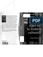 64582411 Peter Burke Que Es La Historia Cultural