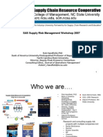 Sas Supply Risk Management Workshop 20074131