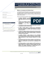 México y el manejo de la Política Fiscal