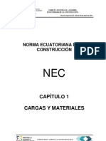 Nec13 Cap.1 Cargas y Materiales