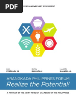 Download The Arangkada Philippines Second Anniversary Assessment by Arangkada Philippines SN127297197 doc pdf
