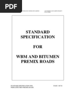 Download Standard Specification for Wbm  Asphalt Roads by Sachin Pawar SN127302436 doc pdf