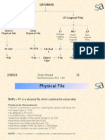 Presentation On Physical File. DB2/400.