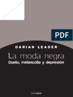 Leader Darian La Moda Negra Duelo Melancolí y Depresión