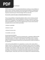 Download Term Paper on Organizational Behaviordocx by Ritzie Razel Avenida SN127313150 doc pdf