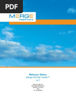 Merge DICOM Toolkit 4 7 0 RN