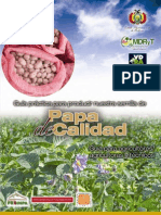 Guía práctica para producir nuestra semilla de Papa de calidad. Guía pra agricultores/agricultoras y técnicos