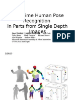 Real-Time Human Pose Recognition in Parts From Single Depth Images