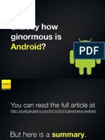 Exactly How Ginormous Is Android?