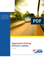 Aggressive Driving Research Update 2009