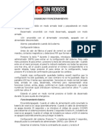 SR2104 Operaciones Básicas de La Alarma Sinrobos