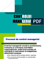 Control Managerial