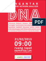 Meetup Kempes - Pengantar Discourse Network Analyzer (DNA)