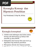 kerangka penelitian pdf contoh kerangka  konsep