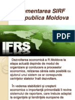 Rolul SIRF in Procesul de Armonizare a Sistemului Contabil Din Republica Moldova