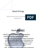 Stock Pricing: Why Do Stock Prices Fluctuate On A Daily Basis?