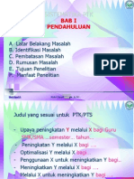 Ptk Guru Lengkap 2 Sistematika Laporan Ptk Pp