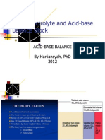 Fluid, Electrolyte and Acid-Base Balance Block