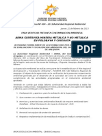 BOLETIN de PRENSA 004 - 2013 Supervision Polobaya y Chiguata