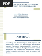 Download Ppt for Digital Image Watermarking by Nithin Kumar SN127362796 doc pdf