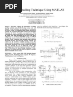 Final Research Paper On Cdma Signalling Technique Using Matlab