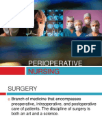 Perioperative Nursing (PreOp)